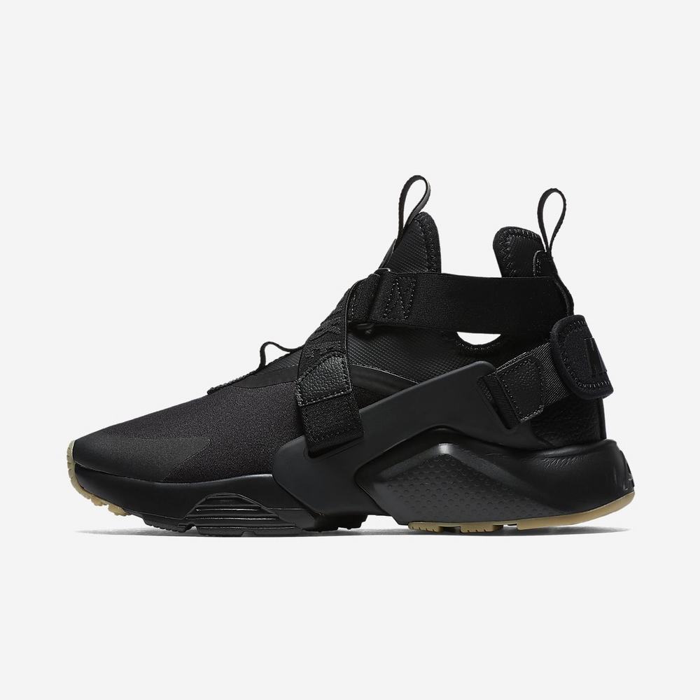 Sneakers Nike Air Huarache City Noir 8674-351 Black/Dark Grey/Gum Light Brown/Black Femme | XHJ-58875557